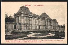 AK Brüssel / Bruxelles, Der Königspalast  - Bruxelles-ville