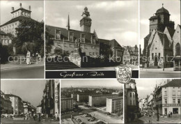 72097318 Zeitz Moritzburg Rathaus Michaeliskirche Leninstrasse Wendische Strasse - Zeitz