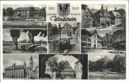 72097299 Windsheim Bad Kurhaus Windshei Kornmarkt Brunnen Kurhaus Rathaus St Kil - Bad Windsheim