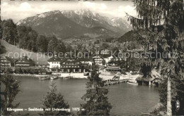 72097259 Koenigsee Berchtesgaden Seelaende Mit Untersberg Anzenbach - Berchtesgaden