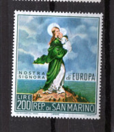 (alm10) EUROPA CEPT  1966 Xx MNH  SAN MARINO Vierge Enfant - 1966