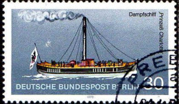Berlin Poste Obl Yv:447/451 Moyens De Transport à Berlin Bateaux (TB Cachet Rond) - Used Stamps
