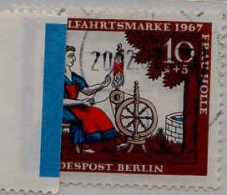 Berlin Poste Obl Yv:285/288 Bienfaisance Contes Des Frères Grimm (TB Cachet Rond) - Usados