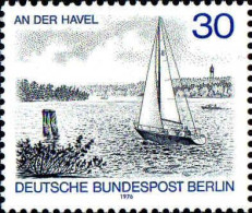 Berlin Poste N** Yv:492/494 Vues De Berlin - Unused Stamps