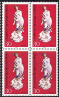 Berlin Poste N** Yv:442/444 Porcelaines Berlin (Bloc De 4) - Unused Stamps