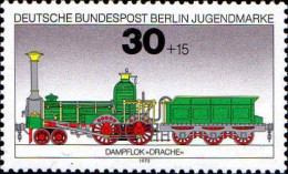Berlin Poste N** Yv:452/455 Pour La Jeunesse Locomotives - Unused Stamps