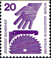 Berlin Poste N** Yv:394b/395c Préventions Des Accidents Non-dentelé Haut - Unused Stamps