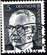 Berlin Poste Obl Yv:339/352 Bundespräsident Gustav Heinemann (TB Cachet Rond) - Gebraucht