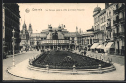 AK Ostende, Le Kursaal Vers La Ville Et Avenue Léopold  - Autres & Non Classés