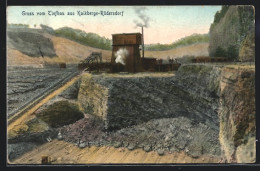 AK Kalkberge-Rüdersdorf, Kohle-Tiefbau  - Bergbau