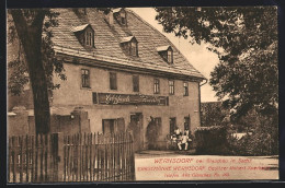 AK Wernsdorf Bei Glauchau, Gasthaus Erbschänke Wernsdorf Von Robert Sperhake  - Glauchau