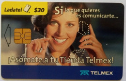 Mexico Ladatel $30 Chip Card - Asomate A Tu Tienda Telmex - Mexiko