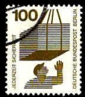 Berlin Poste Obl Yv:397 Mi:410A Jederzeit Sicherheit Charges (cachet Rond) - Used Stamps