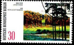 Berlin Poste Obl Yv:392 Mi:425 Walter Leistikow Am Schlachtensee (Beau Cachet Rond) - Used Stamps