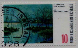 Berlin Poste Obl Yv:390 Mi:423 Alexander Von Riesen Am Grünewaldsee (TB Cachet Rond) - Gebruikt