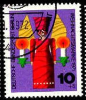 Berlin Poste Obl Yv:382 Mi:417 Weihnachtsmarke Jouet En Bois (TB Cachet Rond) - Used Stamps