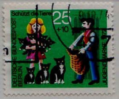 Berlin Poste Obl Yv:384 Mi:419 Jugendmarke Schützt Die Tiere (Beau Cachet Rond) - Used Stamps