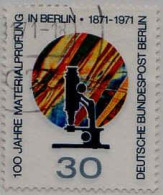 Berlin Poste Obl Yv:381 Mi:416 100.Jahre Materialprüfung In Berlin (TB Cachet Rond) - Used Stamps