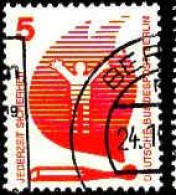 Berlin Poste Obl Yv:378 Mi:402A Jederzeit Sicherheit Le Feu (TB Cachet Rond) - Used Stamps