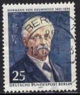 Berlin Poste Obl Yv:369 Mi:401 Hermann Von Helmholtz Mathematicien (TB Cachet Rond) - Oblitérés