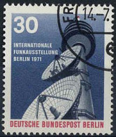 Berlin Poste Obl Yv:367 Mi:391 Funkausstellung Fernsehturm Wannsee (Beau Cachet Rond) - Usados