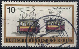 Berlin Poste Obl Yv:361 Mi:380 Straßenbahn (Beau Cachet Rond) - Gebraucht