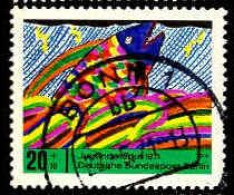 Berlin Poste Obl Yv:357 Mi:387 Jugendmarke Fisch (TB Cachet à Date) 27-5-71 - Used Stamps