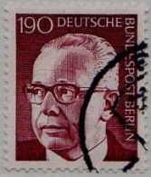 Berlin Poste Obl Yv:351H Mi:433 Gustav Heinemann (cachet Rond) - Usados