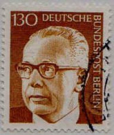 Berlin Poste Obl Yv:351C Mi:429 Gustav Heinemann (cachet Rond) - Used Stamps