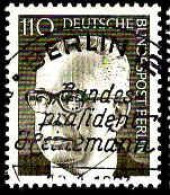 Berlin Poste Obl Yv:351A Mi:428 Gustav Heinemann (TB Cachet Rond) - Gebraucht