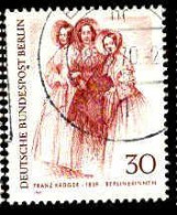 Berlin Poste Obl Yv:326 Mi:336 Franz Kruger Berlinerinnen (Beau Cachet Rond) - Oblitérés