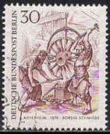 Berlin Poste Obl Yv:308 Mi:335 Paul Meyerhem Borsigschmiede (cachet Rond) - Used Stamps