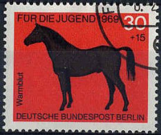 Berlin Poste Obl Yv:303 Mi:328 Für Die Jugend Warmblut (Beau Cachet Rond) - Used Stamps