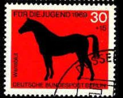 Berlin Poste Obl Yv:303 Mi:328 Für Die Jugend Warmblut (Beau Cachet Rond) - Used Stamps