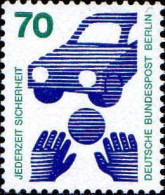 Berlin Poste N** Yv:396A Mi:453 Jederzeit Sicherheit Sécurité Routière - Unused Stamps