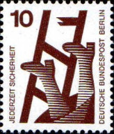 Berlin Poste N** Yv:388 Mi:403A Jederzeit Sicherheit Accidents Du Travail - Unused Stamps