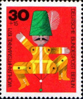 Berlin Poste N** Yv:376 Mi:414 Wohlfrahrtsmarke Jouets En Bois Pantin - Unused Stamps