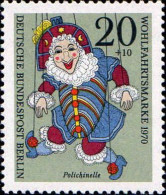 Berlin Poste N** Yv:336 Mi:374 Wohlfahrtsmarke Polichinelle - Unused Stamps