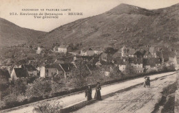 CARTE POSTALE ORIGINALE ANCIENNE : BEURE VUE GENERALE AUX ENVIRONS DE BESANCON ANIMEE DOUBS (25) - Other & Unclassified