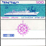 Israel Poste N** Yv: 246 Mi:295 SS Shalom (Tabs) - Ungebraucht (mit Tabs)