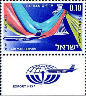 Israel Avion N** Yv:38 Mi:406 Exportation De Textile (Tabs) - Posta Aerea