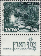 Israel Poste Obl Yv: 532 Mi:598x Tel Dan (Beau Cachet Rond) - Oblitérés (avec Tabs)