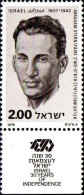 Israel Poste N** Yv: 697 Mi:755 Abraham Stern (Tabs) - Unused Stamps (with Tabs)
