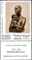 Israel Poste N** Yv: 547 Mi:610 Chana Orloff Mère & Enfant (Tabs) - Ongebruikt (met Tabs)