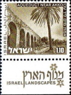 Israel Poste N** Yv: 537 Mi:601y Aqueduct Near Akko (Tabs) - Unused Stamps (with Tabs)