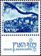 Israel Poste N** Yv: 538 Mi:625y Zefat (Tabs) - Nuovi (con Tab)