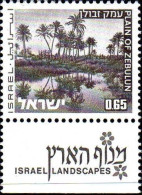 Israel Poste N** Yv: 535 Mi:599x Plain Of Zebulun (Tabs) - Unused Stamps (with Tabs)