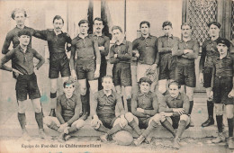 18 Chateaumeillant équipe De Foot Ball CPA  Football , Carte écrite En 1923 - Châteaumeillant