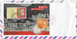 Postzegels > Azië > Hong Kong (1997-...) >brief Met 1 Blok Hong Hong '97 (18067) - Autres & Non Classés