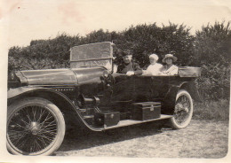 Photographie Vintage Photo Snapshot Automobile Voiture Car Auto Cabriolet - Coches